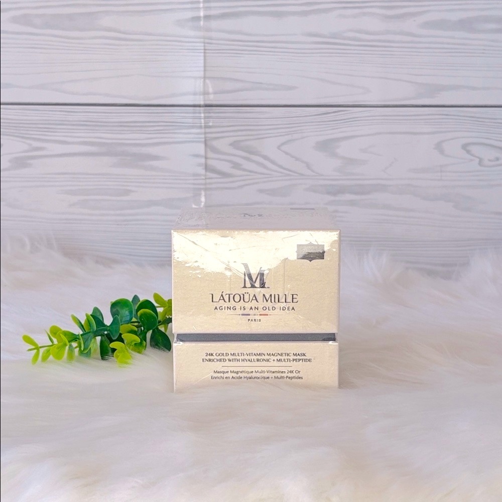 Latoua Mille 24k Gold Multi Vitamin Magnetic Mask W/ Hyaluronic Multi‎ Peptide